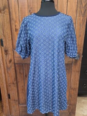 Violet Weekend Chambrary Dress - Size M